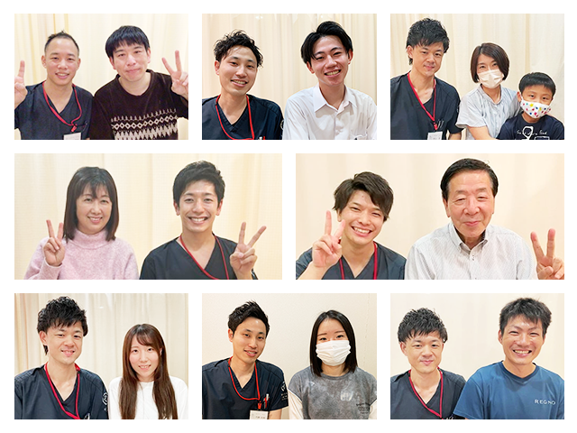お客様の喜びの写真